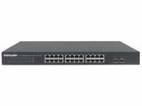 INTELLINET 561044, Intellinet 24-Port Gigabit Ethernet Switch with 2 SFP Ports, 24 x