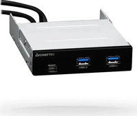 Chieftec MUB-3003C, Chieftec MUB-3003C - Anschl&uuml;sse am vorderen Bedienfeld