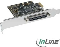 InLine 76625C, InLine Schnittstellenkarte - 1x parallel 25-pol - PCIe (PCI-Express)