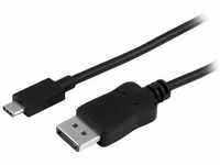StarTech CDP2DPMM1MB, StarTech.com 3ft/1m USB C to DisplayPort 1.2 Cable 4K 60Hz,
