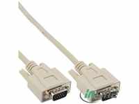 InLine 17712A, InLine - VGA-Kabel - HD-15 (VGA) (M) zu HD-15 (VGA) (M) - 3 m - beige
