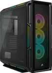 Corsair CC-9011230-WW, Corsair iCUE 5000T RGB - Mid tower - E-ATX - Seitenteil mit