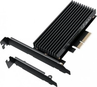 GrauGear G-M2PCI01, GrauGear G-M2PCI01, PCIe, M.2, M&auml;nnlich, Schwarz, 128 mm, 18,5