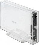 Delock 42623, Delock External Enclosure for 3.5" SATA HDD with USB Type-C -