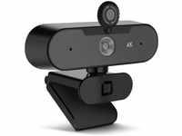 Dicota D31888, DICOTA Webcam PRO Plus 4K - Webcam - Farbe - 3840 x 2160 - 2160p -