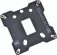 Alphacool 13071, Alphacool 13071, R&uuml;ckenplatte, Edelstahl, Schwarz, Intel: LGA 1150