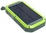 RealPower 405379, RealPower PB-10000 Solar, 10000 mAh, Lithium Polymer (LiPo),