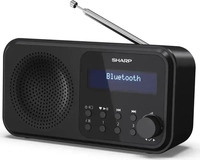Sharp DRP420BK, Sharp Tokyo DR-P420 - Tragbares DAB-Radio - schwarz