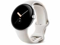 Google GA03182-DE, Google Pixel Watch - Silber poliert - intelligente Uhr mit Band -