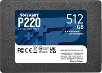 PATRIOT P220S512G25, PATRIOT P220 - SSD - 512 GB - intern - 2.5" (6.4 cm)
