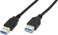 DIGITUS AK-300203-018-S, DIGITUS USB-A Verl&auml;ngerungskabel, 1,8m
