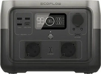 Ecoflow ZMR610-B-EU, Ecoflow RIVER 2 Max - Tragbares kraftwerk - AC