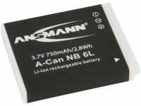Ansmann 5044453, Ansmann A-Can NB 6 L - Batterie - 750 mAh - für Canon PowerShot