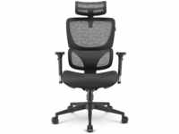 Sharkoon OfficePal C30 - Stuhl - ergonomisch - hohe Rückenlehne - Armlehnen -