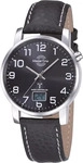 TREND NEWS MasterTime Herren-Funkuhr Basic, schwarz - MTGA-10576-24L