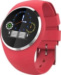 Paragon Fitness Tracker, rot, mit rundem Farbdisplay