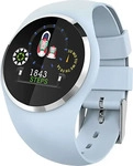 Paragon Fitness Tracker, light blue, mit rundem Farbdisplay