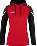JAKO Performance Hoody Damen Rot Schwarz F101 36