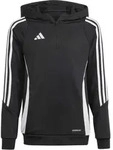 adidas Tiro 24 Hoody Kids Schwarz Weiss 164