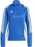 adidas Tiro 24 Trainingstop Damen Blau Weiss 2XS (26-28)