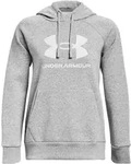 Under Armour Rival Fleece Big Logo Hoody Damen Grau F012 XS