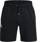 Under Armour Essential Fleece Short Schwarz F001 L