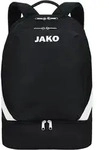 JAKO Iconic Rucksack mit Bodenfach Schwarz F800 OS
