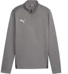 PUMA teamGOAL Training 1/4 Zip Sweatshirt Kids Grau F13 128