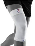 Bauerfeind NBA Sports Compression Support Kniebandage Wei&szlig; S