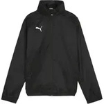 PUMA teamGOAL Allwetterjacke Kids Schwarz Weiss F03 116