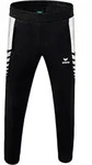 Erima Six Wings Worker Hose Kids Schwarz Weiss 116
