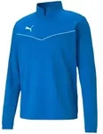 PUMA teamRISE HalfZip Sweatshirt Blau F02 S