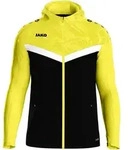 JAKO Iconic Kapuzenjacke Schwarz Gelb F808 S