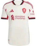 adidas FC Liverpool Authentic Trikot Away 2025/2026 Wei&szlig; S