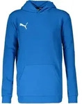 PUMA teamGOAL 23 Casuals Hoody Kids Blau F02 128