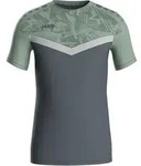 JAKO Iconic T-Shirt Grau Gr&uuml;n F852 L
