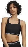 Under Armour HeatGear High Sport-BH Damen Schwarz F008 L
