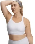 Under Armour HeatGear High Sport-BH Damen Wei&szlig; F100 L