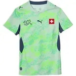 PUMA SFV Schweiz Trikot Away WM 2026 Damen Gr&uuml;n F02 S