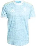 adidas Juventus Turin Authentic Trikot Away 2025/2026 Blau S