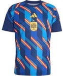adidas RFEF Spanien Prematch T-Shirt Blau L