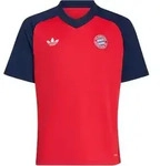 adidas FC Bayern M&uuml;nchen Pre Match Trikot 2026/2027 Kids Rot 176