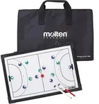 Molten Handball Magnet Taktiktafel Schwarz One Size