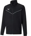 PUMA teamRISE Poly Trainingsjacke Kids Schwarz F03 116