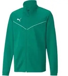 PUMA teamRISE Poly Trainingsjacke Kids Gr&uuml;n F05 128