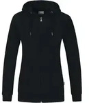 JAKO Organic Kapuzenjacke Damen Schwarz F800 38