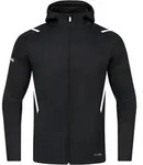 JAKO Challenge Freizeit Kapuzenjacke Schwarz F501 M