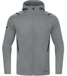 JAKO Challenge Freizeit Kapuzenjacke Grau F531 S
