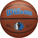 Wilson NBA Dallas Mavericks Team Composite Basketball Training Ball Blau 7