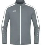 JAKO Power Polyesterjacke Grau Weiss F840 S